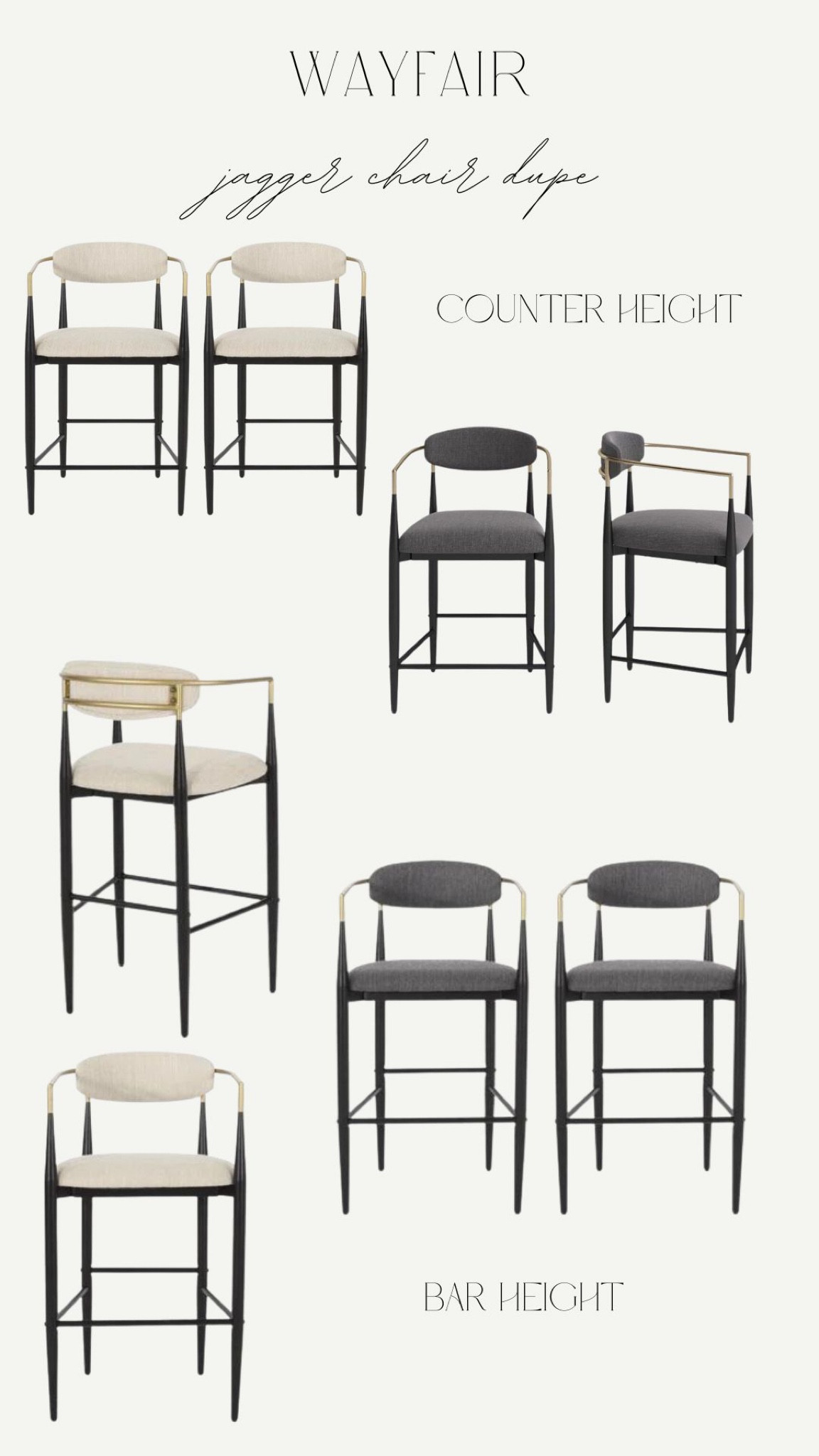 The famous Arhaus Dupe counter stools!

#LTKsalealert #LTKhome #LTKstyletip