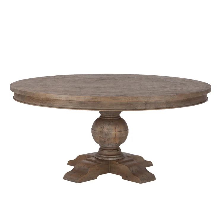Richlands Mango Solid Wood Pedestal Dining Table | Wayfair North America