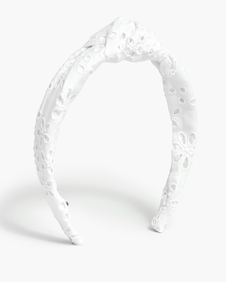 new color4.7(7 REVIEWS)Eyelet knot headbandComparable value:$34.50Our Comparable Value (or Comp. ... | J.Crew Factory