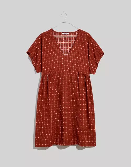 Jacquard Dolman-Sleeve Mini Dress | Madewell