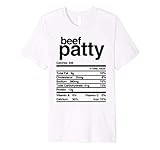Jamaican Beef Patty Nutritional Value Premium T-Shirt | Amazon (US)