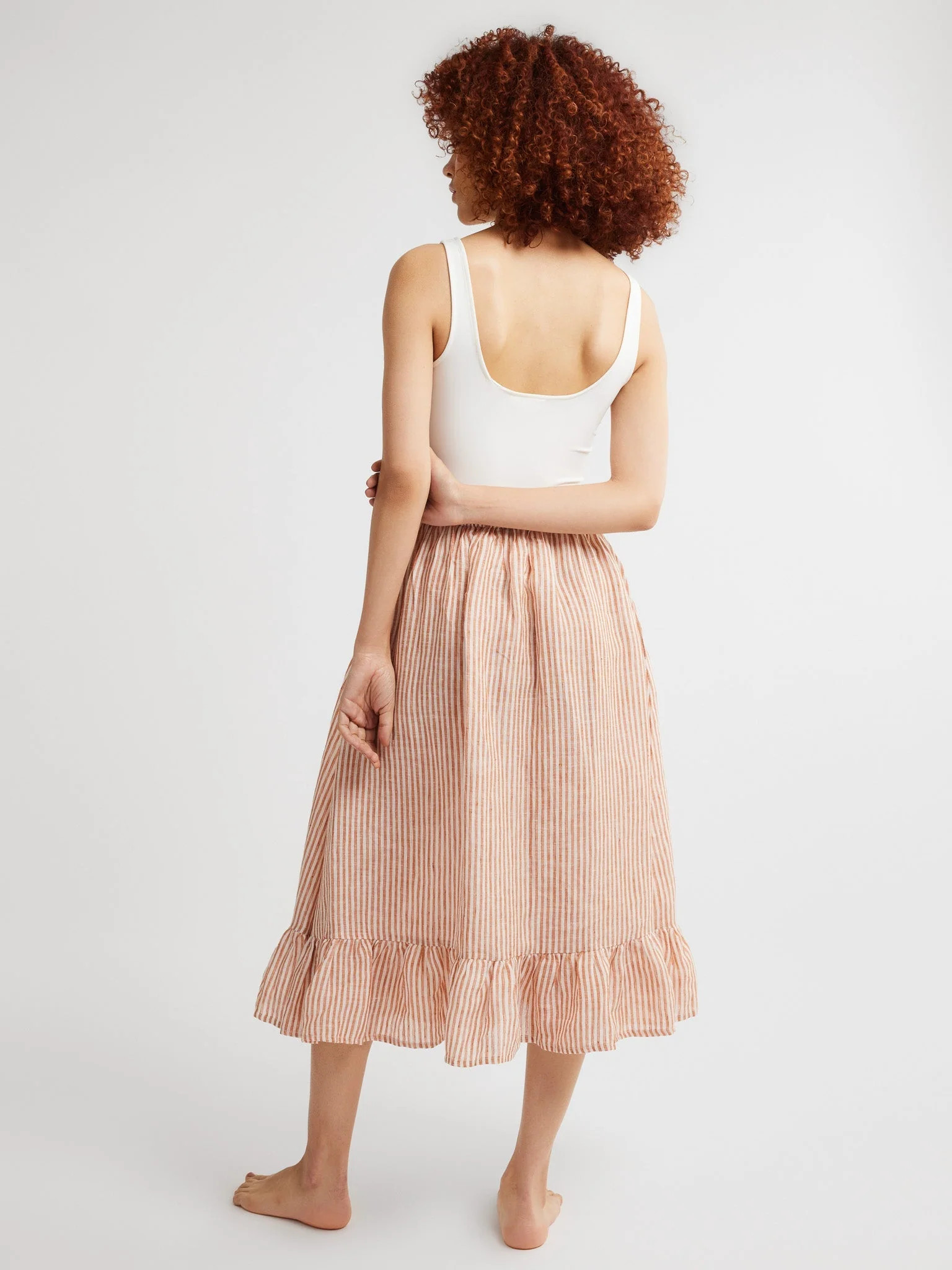 Shop Mille - Luna Skirt in Siena Stripe | Mille