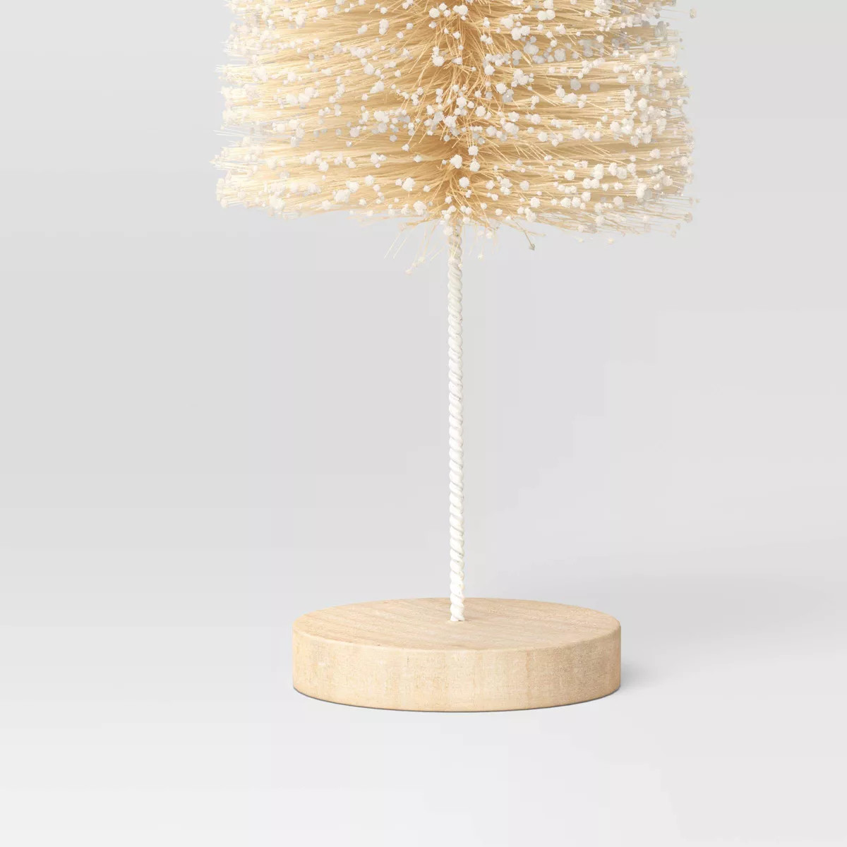 6pc Sisal Bottle Brush Tree Christmas Figurine Set - Wondershop™ | Target