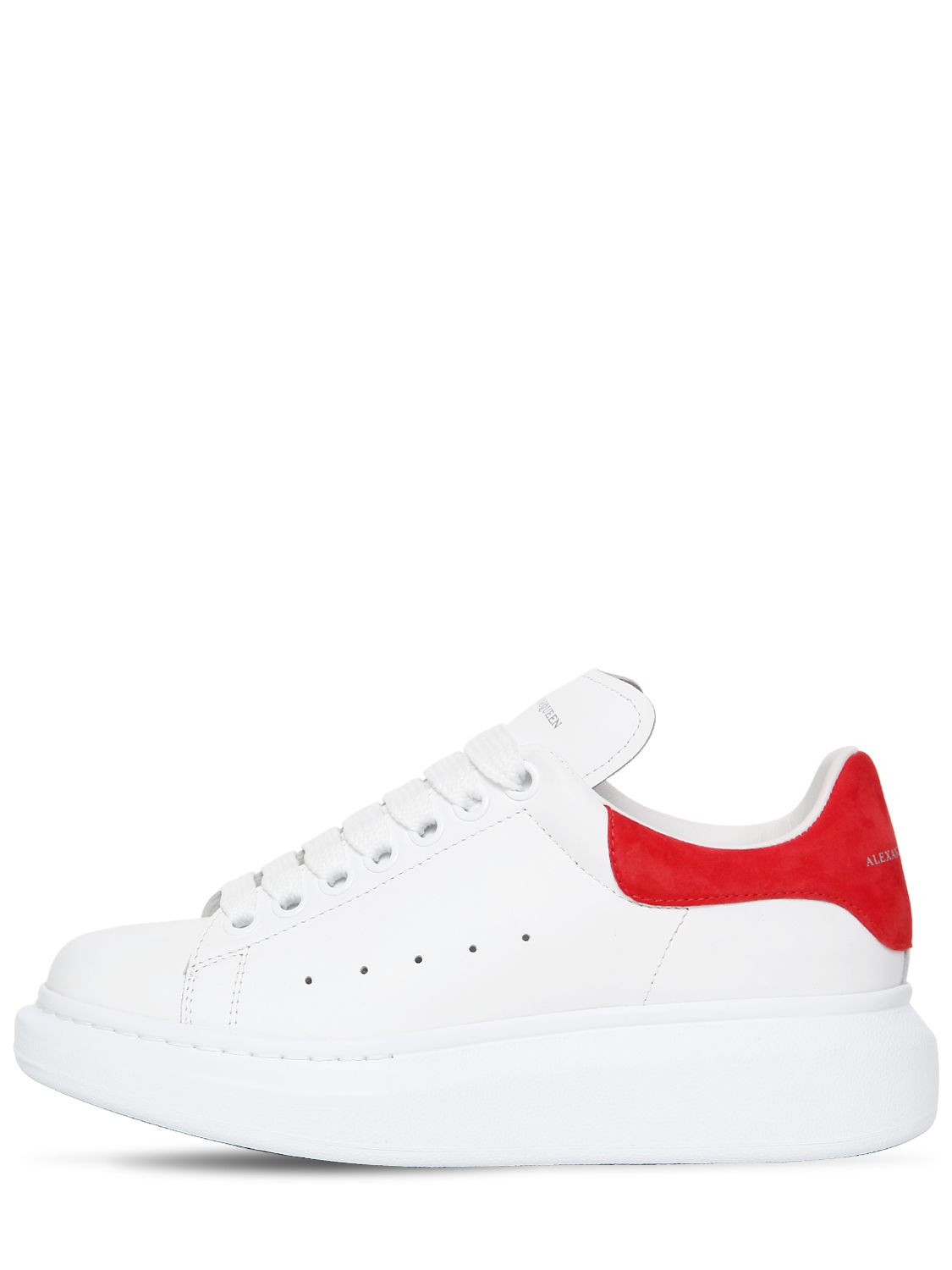 40MM LEATHER & SUEDE SNEAKERS | Luisaviaroma