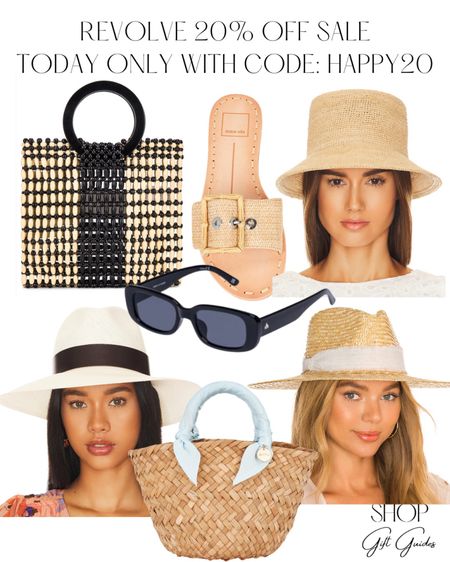 How strong is your hat game for this summer?! Today is a great time to get some gorgeous hats to make you feel glamorous by the pool or beach! Revolve 20% off sale today only!! Use code Happy20 at checkout! 

Beach hat, sun hat, resort wear, beach vacation, beach bags, luxury beach trip, Revolve sale, best sellers in swim

#LTKstyletip #LTKFind #LTKsalealert