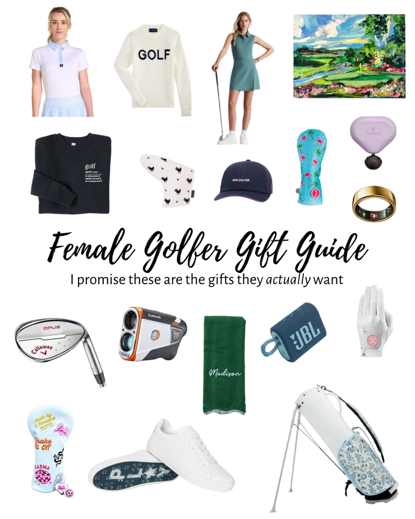With over 25 years of golfing experience, trust me - whether it’s apparel, hats, golf accessories, or more, these are the items she actually wants! #golfergiftguide

#LTKFindsUnder50 #LTKGiftGuide #LTKCyberWeek