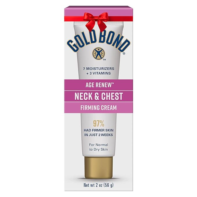 Gold Bond Age Renew Neck & Chest Firming Age Renew Cream, 2 oz., Clinically Tested Skin Firming C... | Amazon (US)