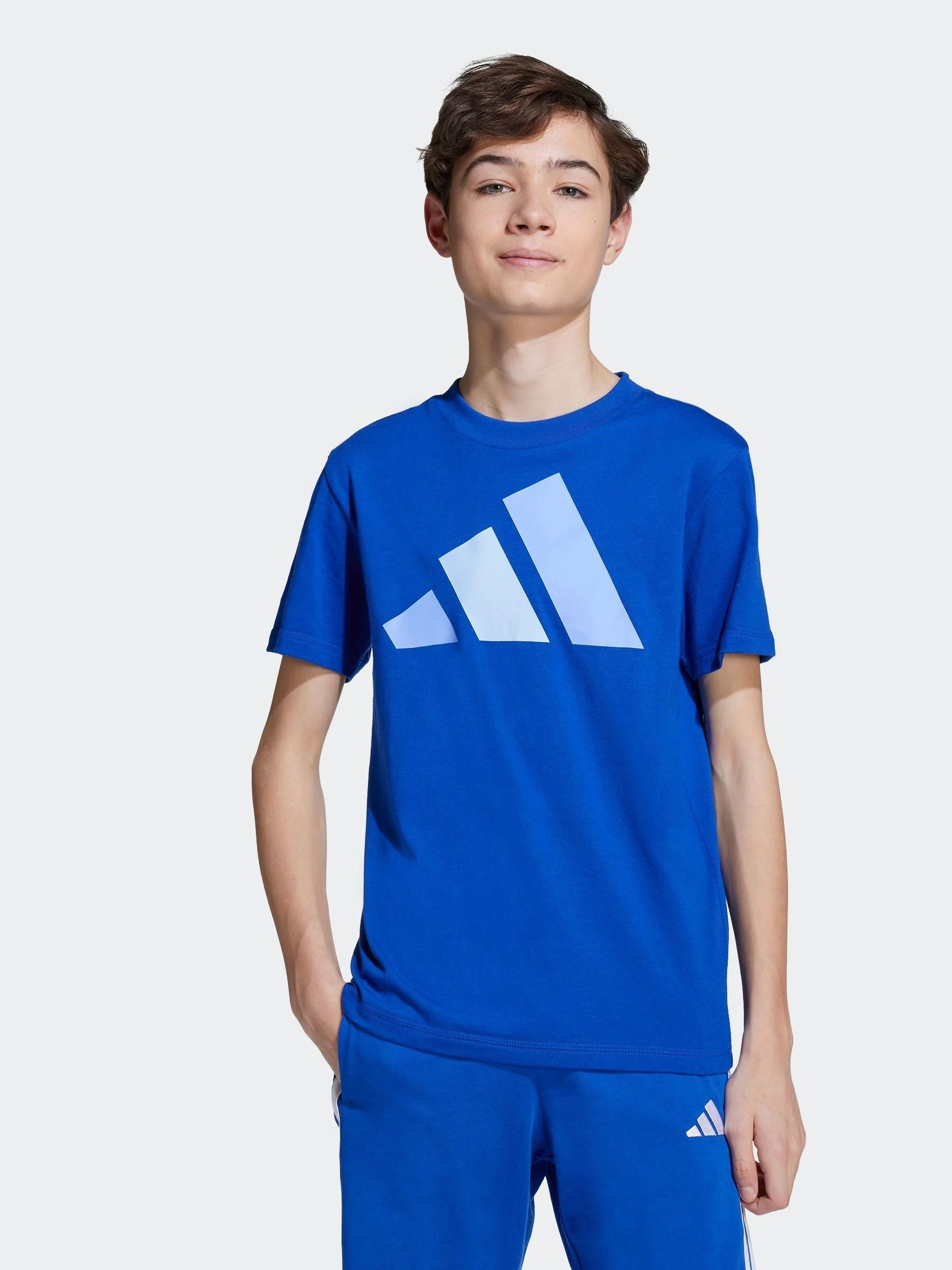 adidas adidas Blue Essentials Kids T-Shirt | Next US