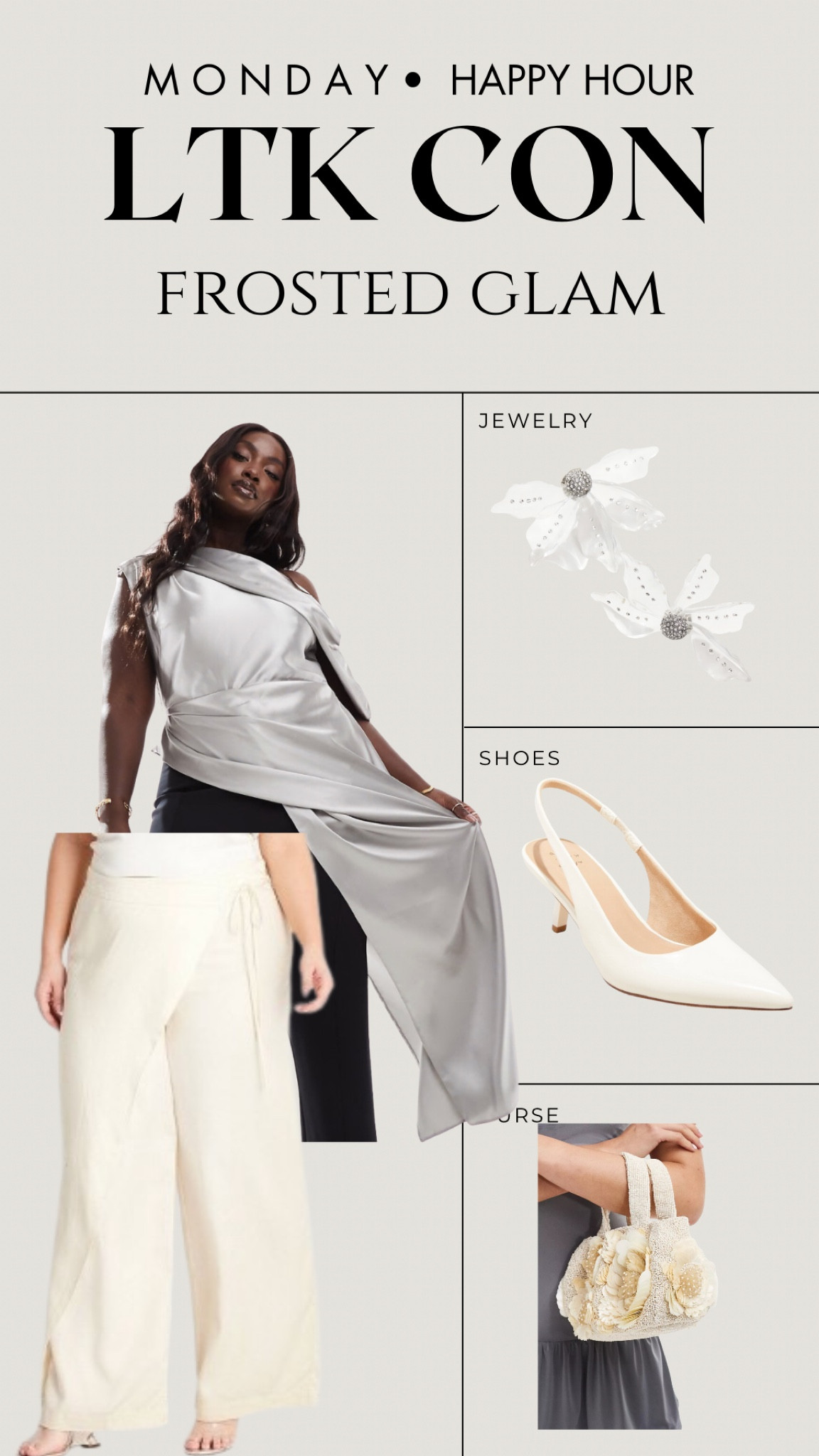 Sneak Peek of my LTKCon Outfits Exclusively for my LTK community. Shop my looks for the week before I post. 

Top is size 20
Pants 2X 

Metallic outfit, silver, glam

#LTKCon #LTKPlusSize #LTKStyleTip