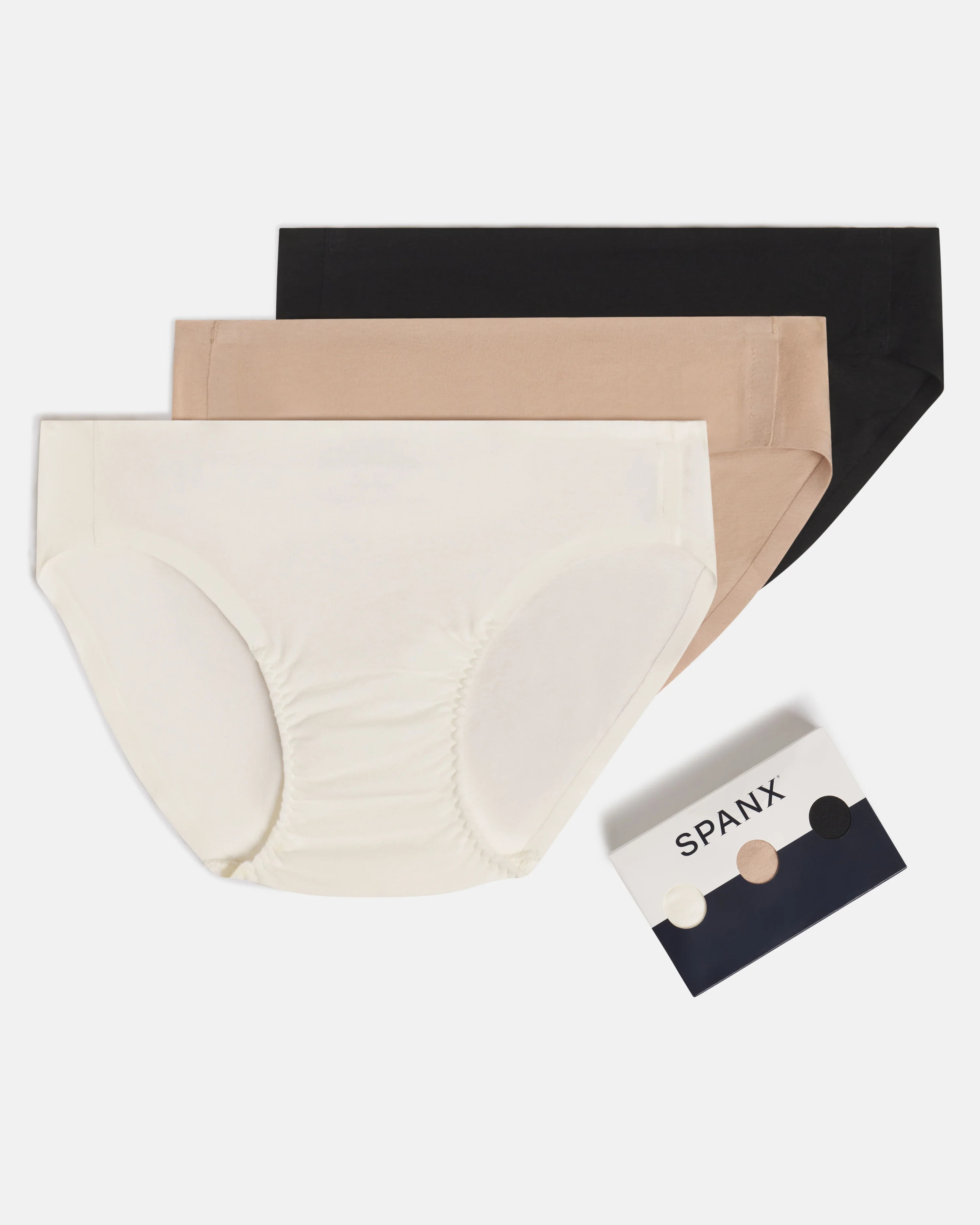 SPANXsmooth™ Fit-To-YouSupima Cotton Bikini 3-Pack | Spanx
