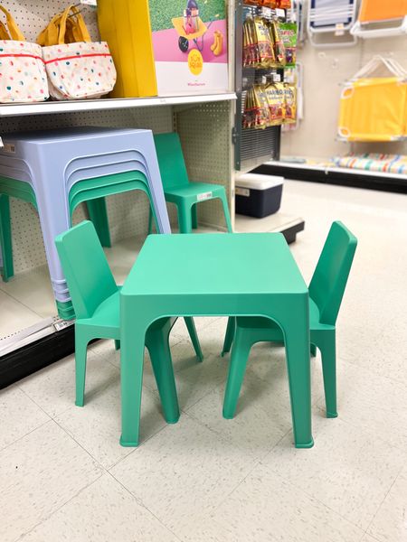 toddler table and chairs!! Perfect for summer outdoor activities!! 

target finds, target kids, target home 

#LTKfamily #LTKSeasonal #LTKkids