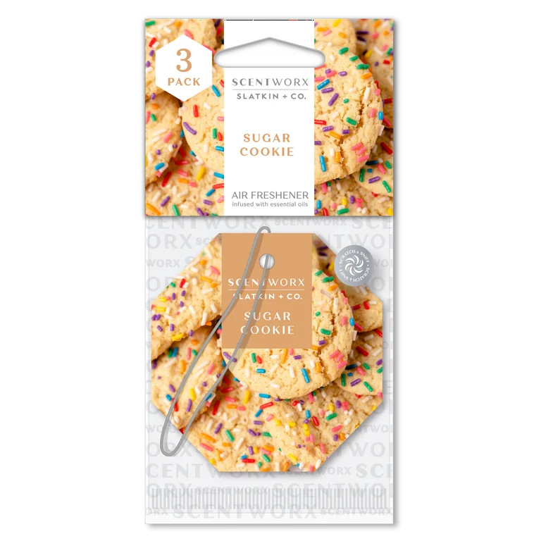 Scentworx Sugar Cookie 3 Pack Hang Tag | Walmart (US)