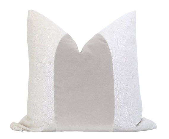 MEZZO Decorative Pillow Cover  Stainless  Velvet Pillow  - Etsy | Etsy (US)