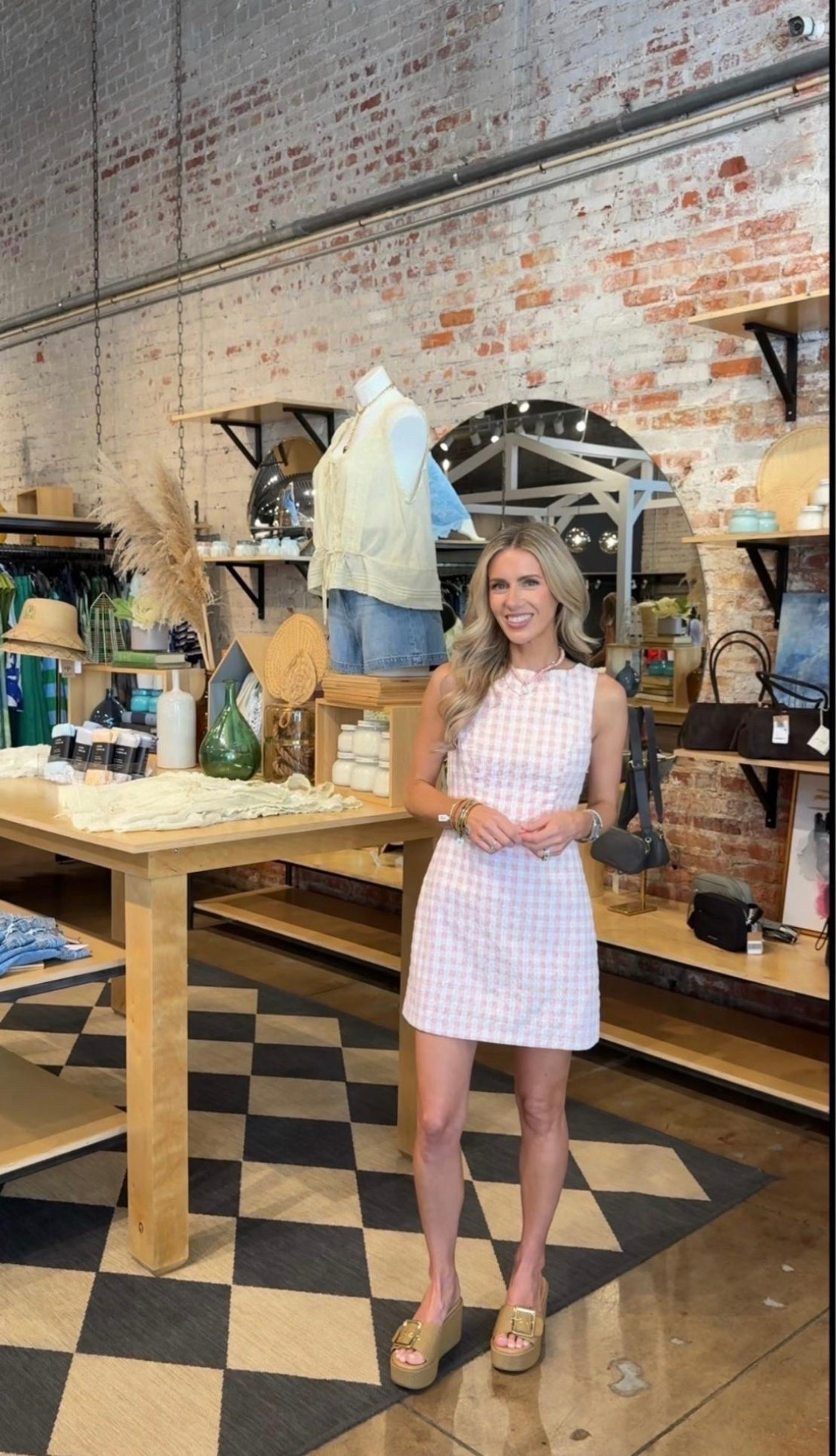 Love this adorable gingham dress! I am wearing an XS

#LTKootd #LTKgrwm #LTKPetite