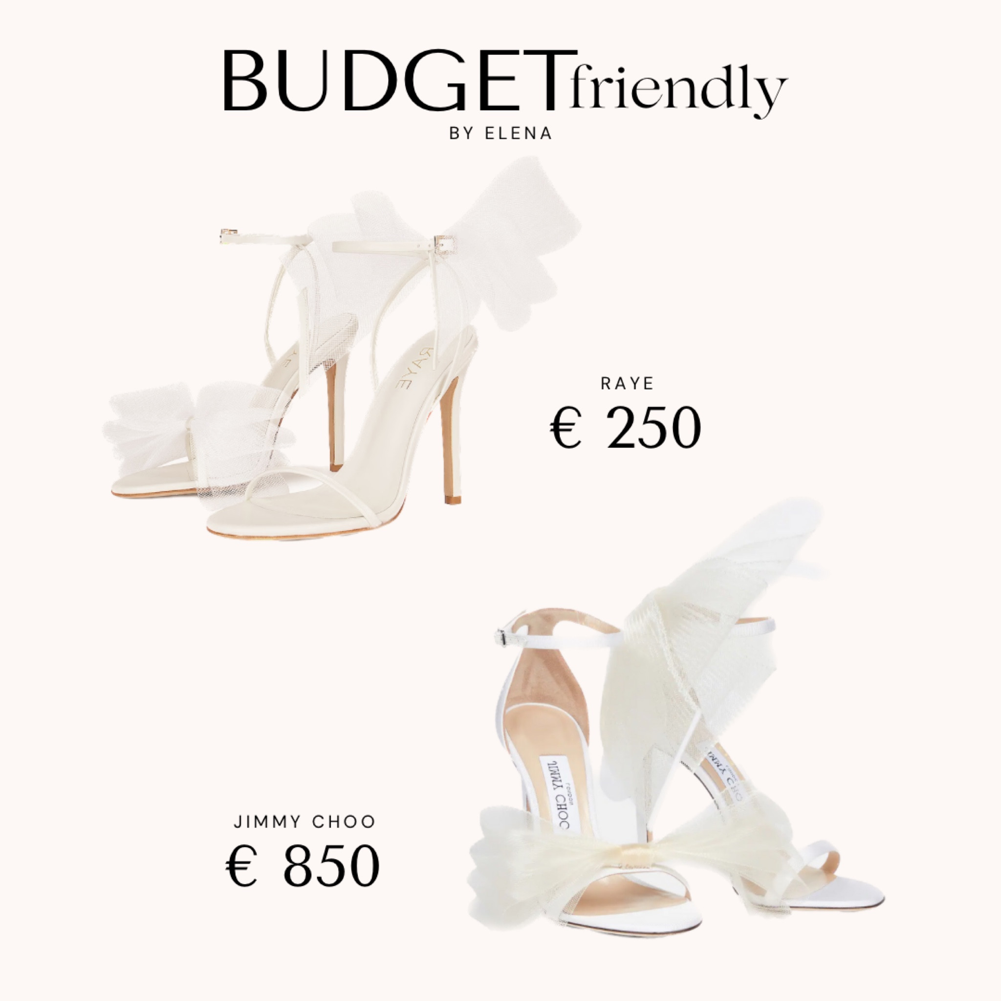 Queste scarpe di Jimmy Choo sono iconiche, non solo per il giorno delle nozze. Immaginale con un paio di jeans attillati e un blazer bianco, dove ed i fiocchi sono le vere protagoniste! 
Ecco ho scovato un modello simile low budget. 

Un Besito 💋 Elena

#LTKSeasonal #LTKeurope #LTKshoecrush