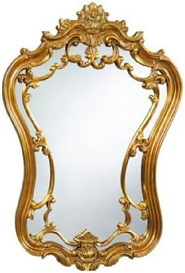 Bassett Mirror Hermosa Wall Mirror, Gold Leaf | Amazon (US)