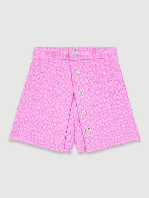 Short en tweed à pan | Maje EU