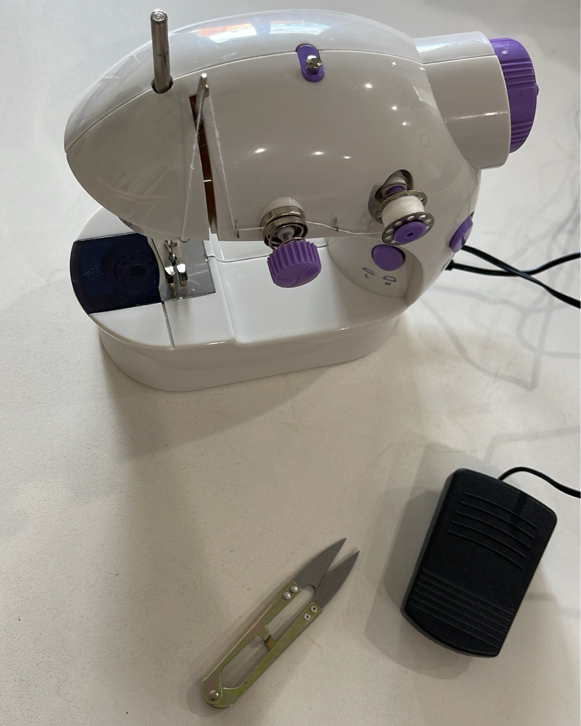 Mini sewing machine for this quick fixes 🪡

#LTKFindsUnder50 #LTKHome