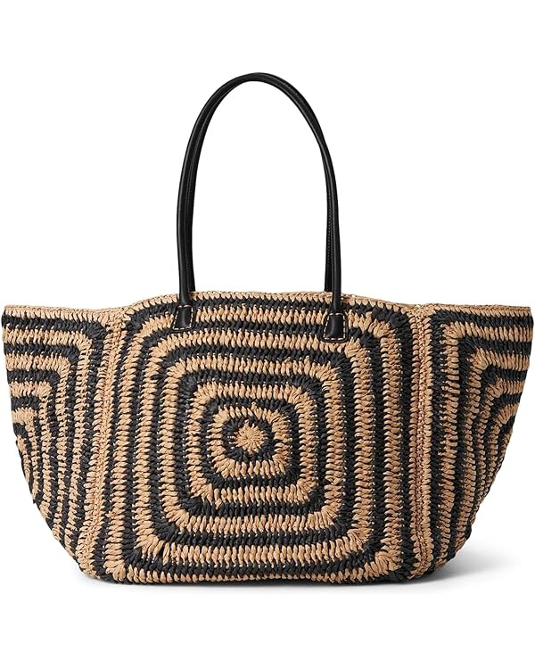 Madewell XL Straw Tote, Natural Multi | Amazon (US)