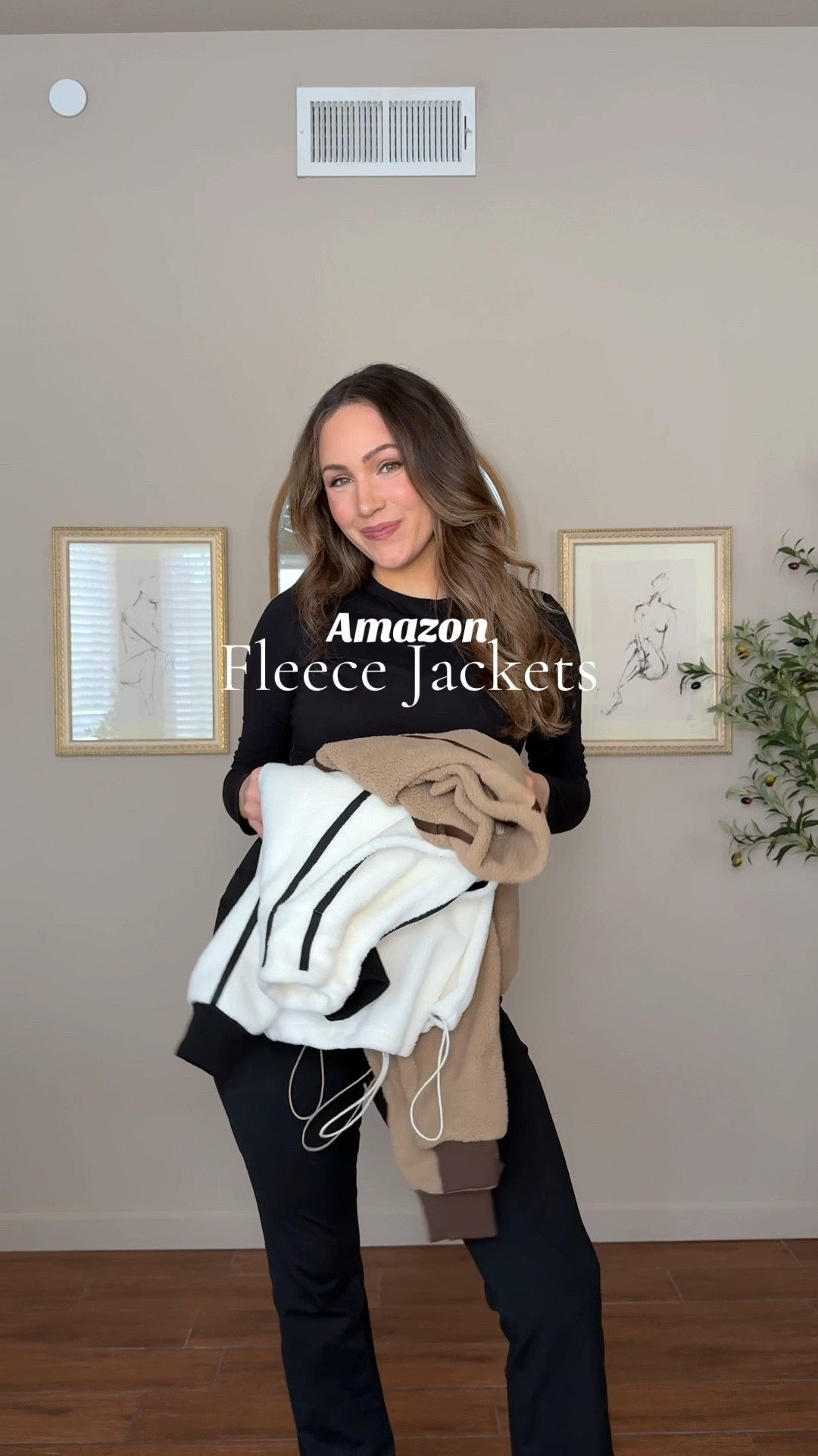 Half zip fleece jackets from Amazon 
Both size small 

#LTKFindsUnder50 #LTKSeasonal #LTKPetite