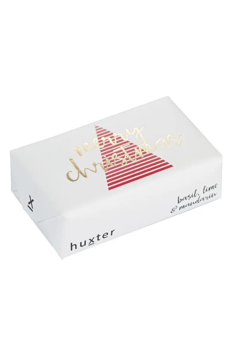 Red Stripe Tree Merry Christmas Soap | Nordstrom