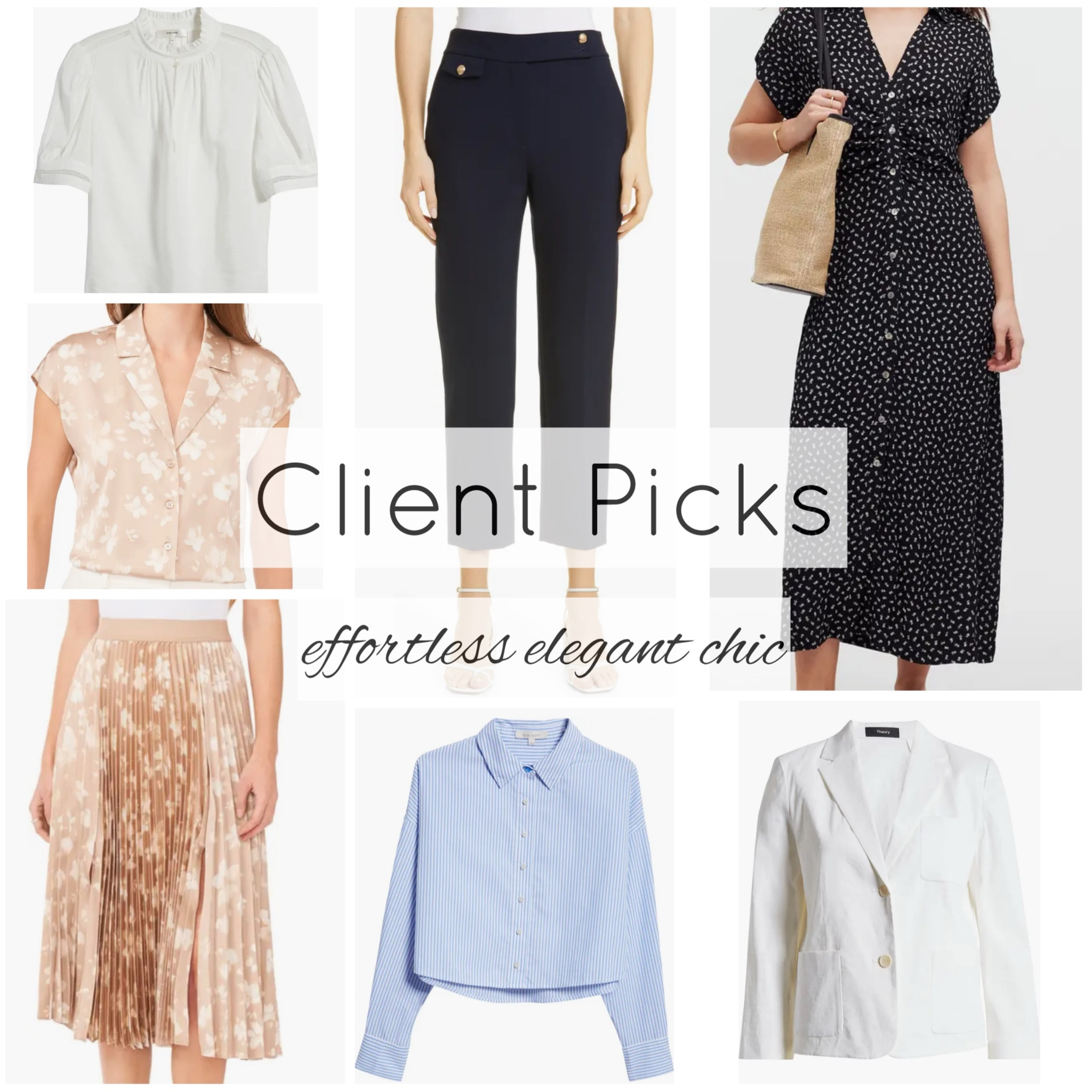 Elevated work pieces for spring 🌷 These trousers are a top pick for my business professional clients. They are on the pricey side but totally worth it!