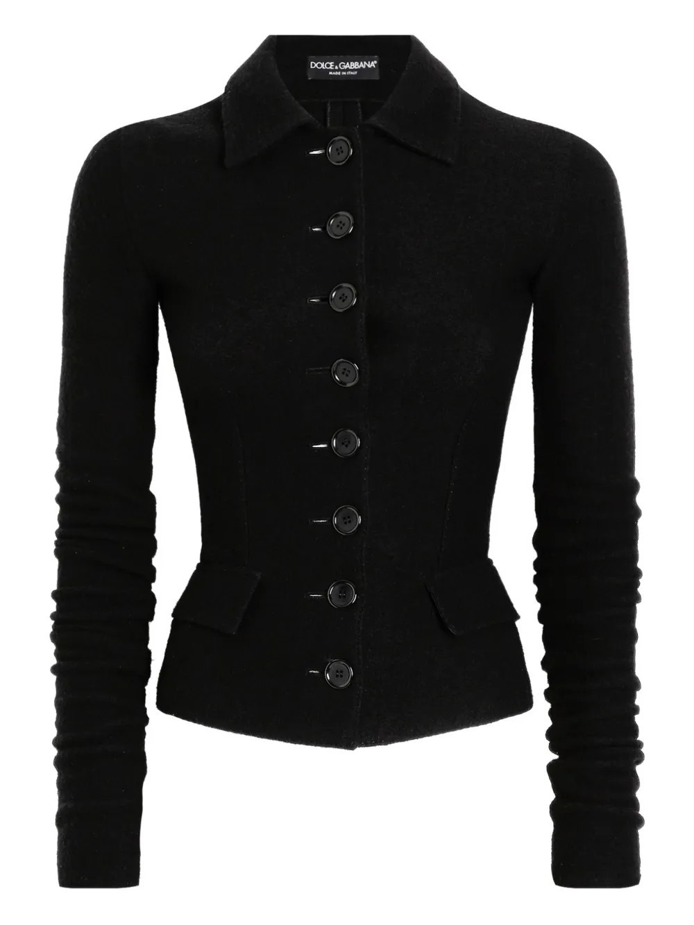 Dolce & Gabbana single-breasted wool cloth jacket - Black | Farfetch Global