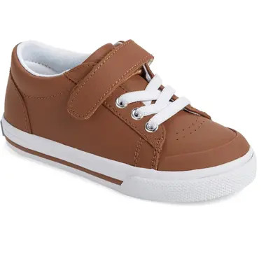 Footmates Reese Sneaker in White Leather at Nordstrom, Size 3 M | Nordstrom