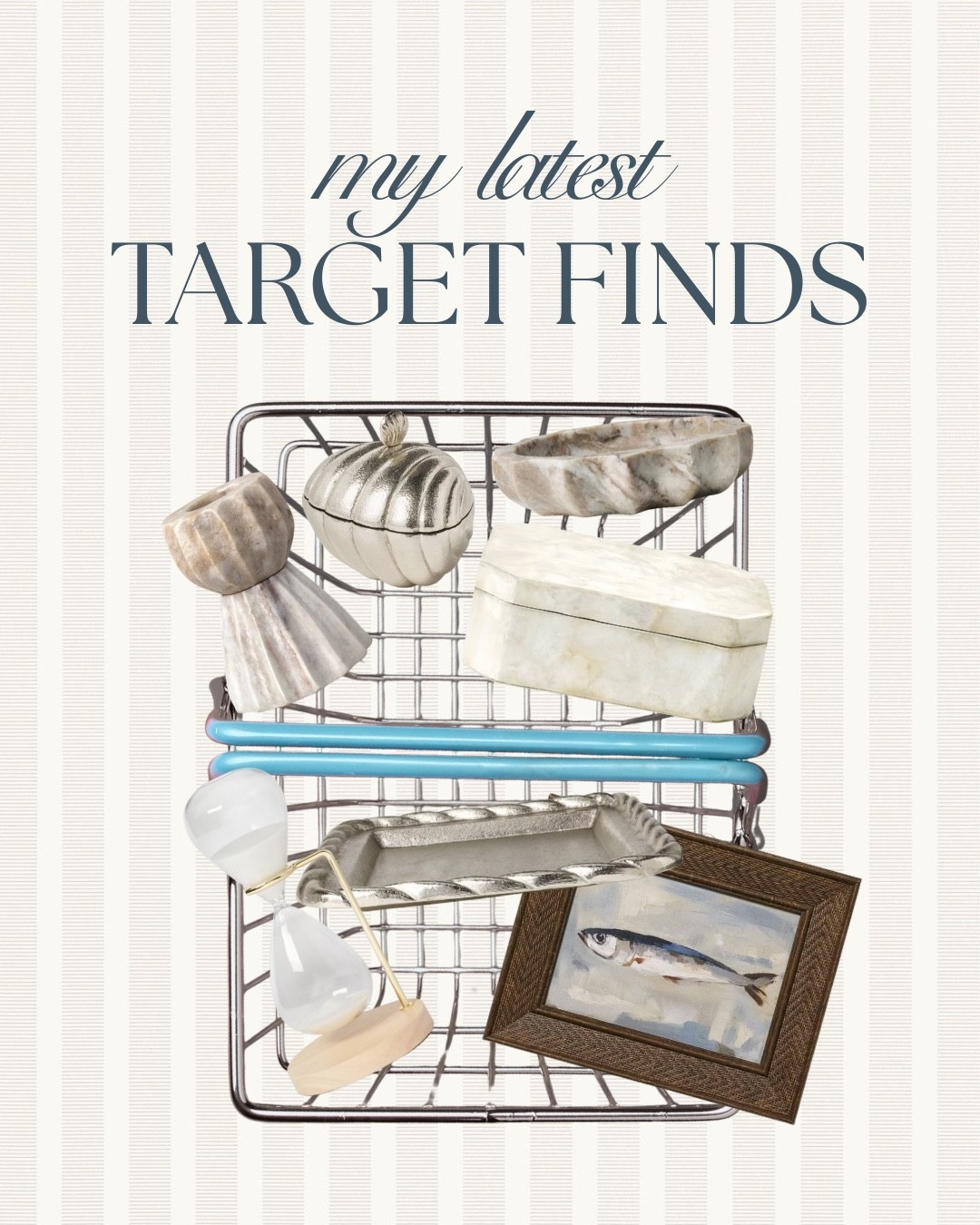 Target’s spring coastal arrivals are here 🐚🌊Threshold by Studio McGee never misses—fresh, neutral, and timeless. Shop my latest finds! 