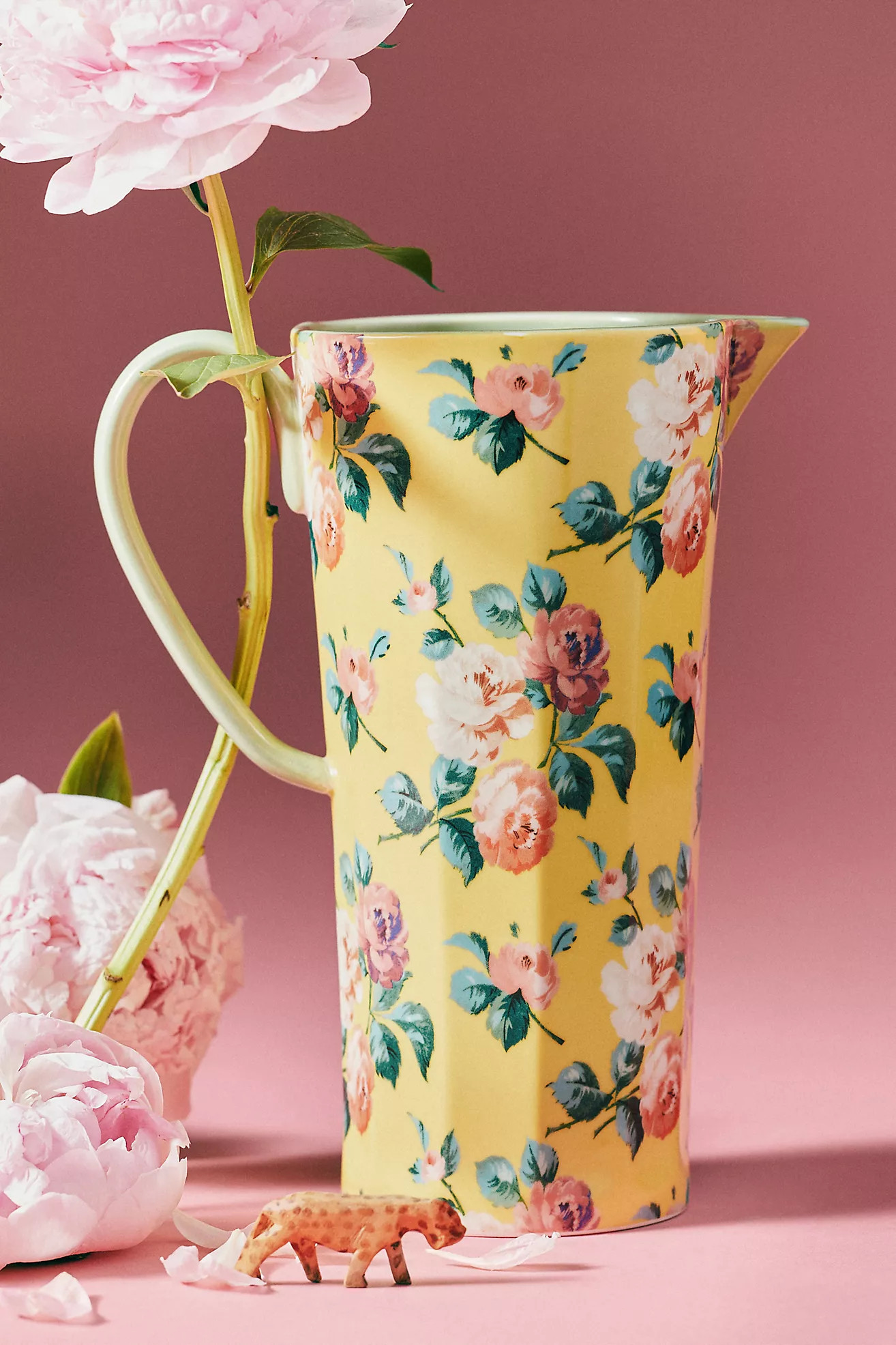 Chintzware Stoneware Pitcher | Anthropologie (US)