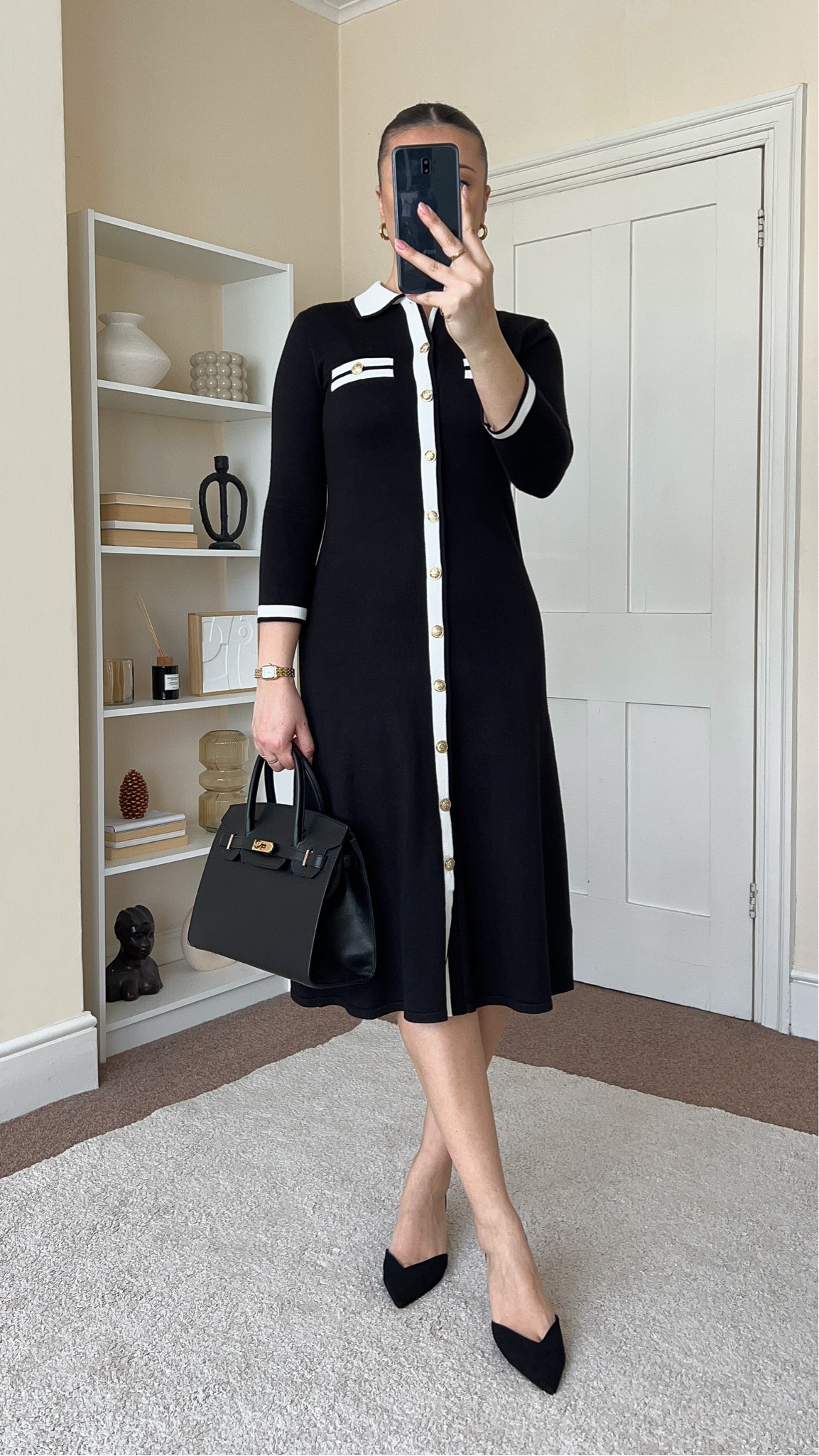 Classic workwear outfit. Dress is from Sosandar, wearing size UK8. 

#LTKspring #LTKworkwear #LTKuk