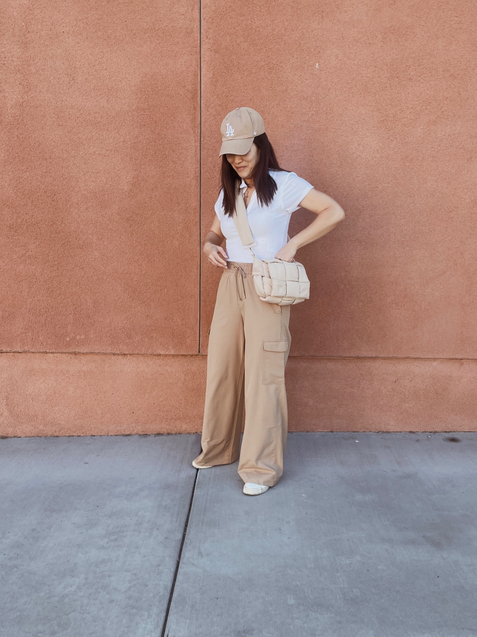 At half off these pants are a steal. Until today it, $23!!!

I sized down to xs and sized up to m for top 

Old navy
Casual outfit
Cargo pants
Wide leg pants
Wide leg cargo pants
Athleisure
Casual outfit
Neutral outfit



#LTKsalealert #LTKstyletip #LTKunder50