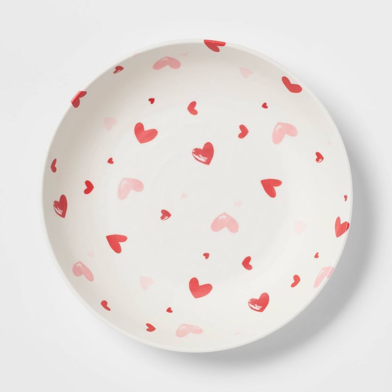 122oz Melamine Scattered Heart Serving Bowl - Threshold™ | Target