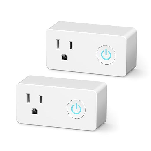 BN-LINK WiFi Heavy Duty Smart Plug Outlet, No Hub Required with Timer Function, White, Compatible... | Amazon (US)