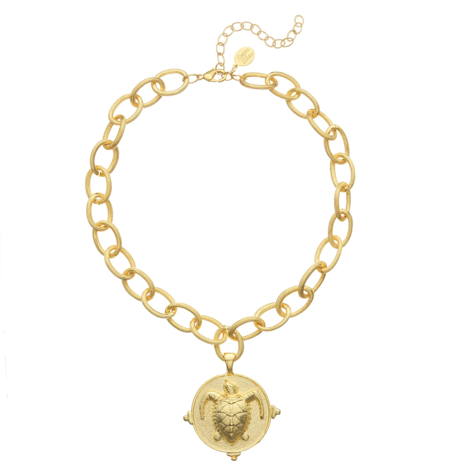 Sea Turtle Gold Chain Necklace | Susan Shaw