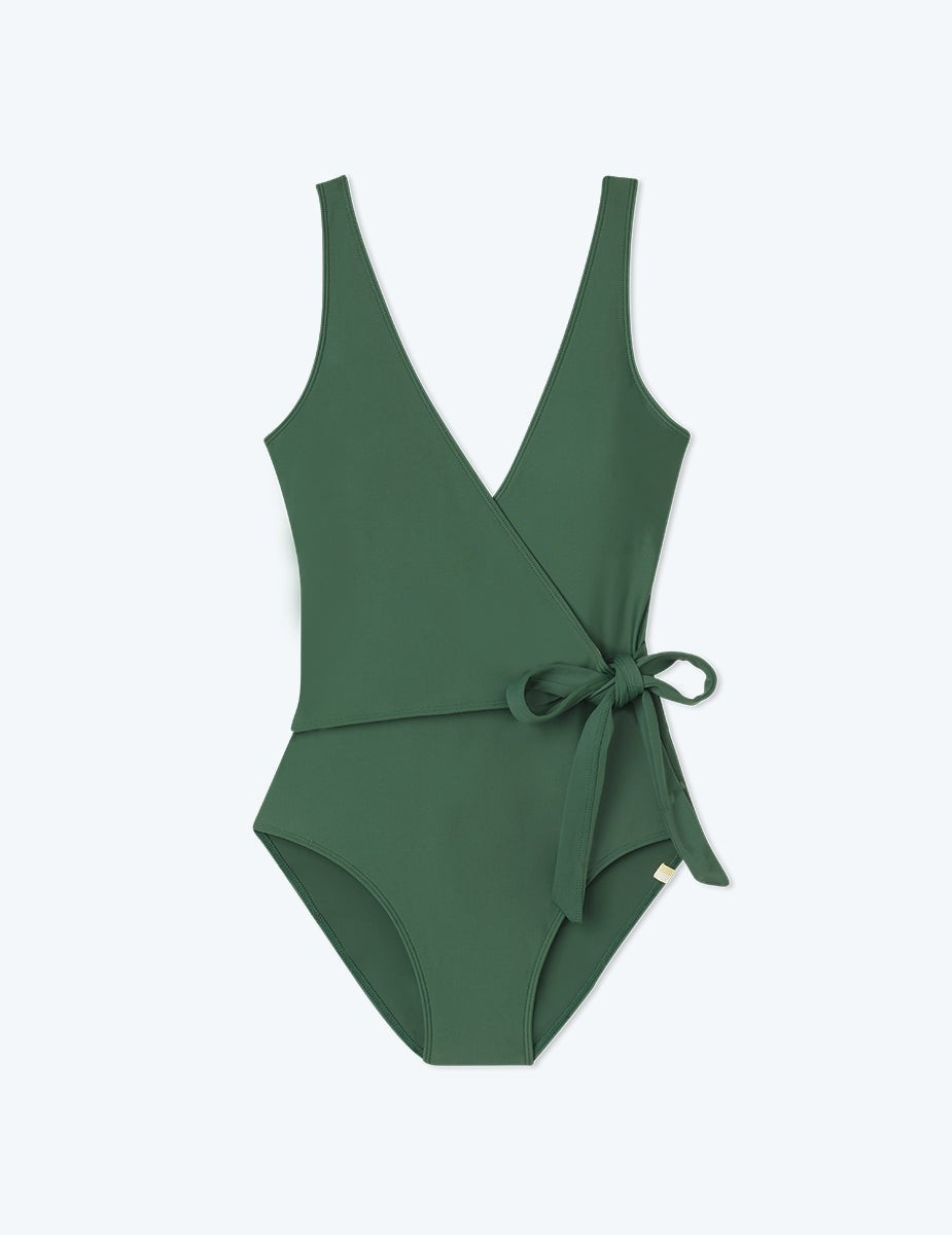 The Perfect Wrap One-Piece - Leopard | SummerSalt