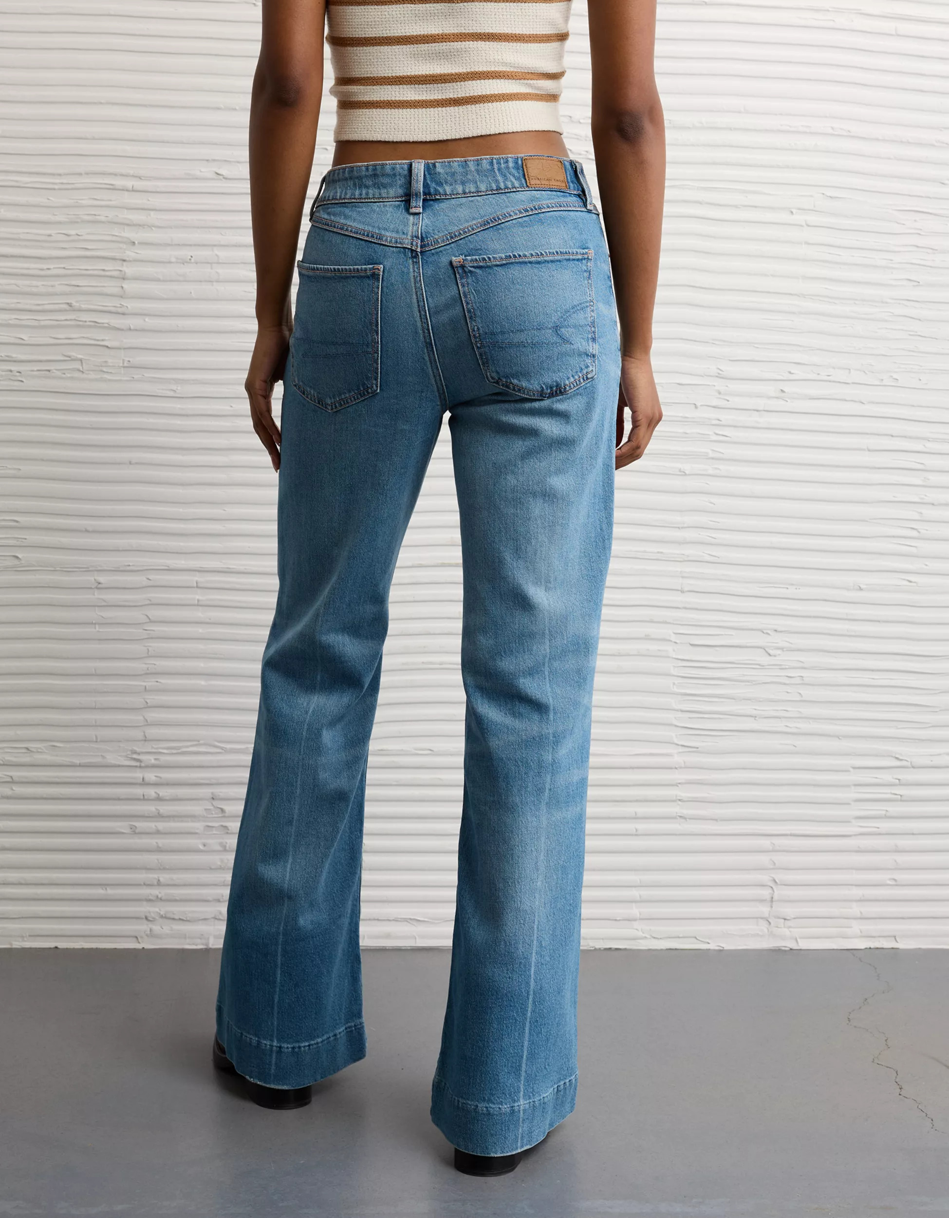 AE Stretch High-Waisted Flare Jean | American Eagle Outfitters (US & CA)