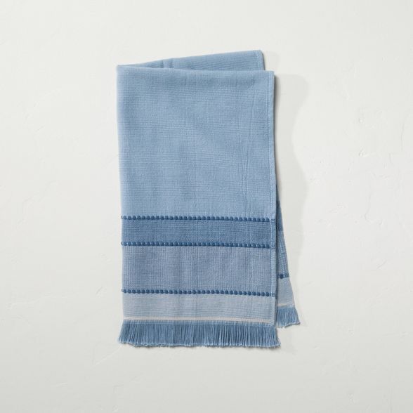 Fouta Striped Bath Linens Faded Blue - Hearth & Hand™ with Magnolia | Target