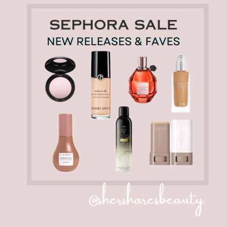 Sephora Sale Recommendations & New Releases: Viktor & Rolf Tiger Lily Flowerbomb, Georgio Armani, Pat McGrath, Glow Recipe, ABH Skin Tints, Dior, Oribe & more! 

#LTKxSephora #LTKsalealert #LTKbeauty