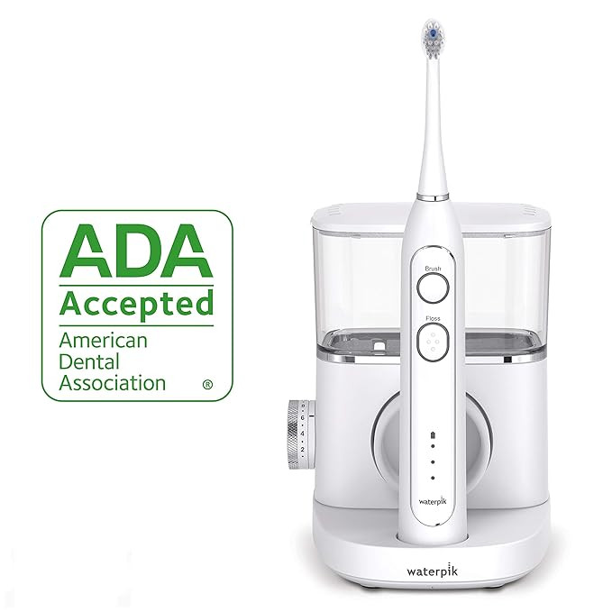 Waterpik Sonic-Fusion Professional Flossing Toothbrush, Electric Toothbrush & Water Flosser Combo... | Amazon (US)