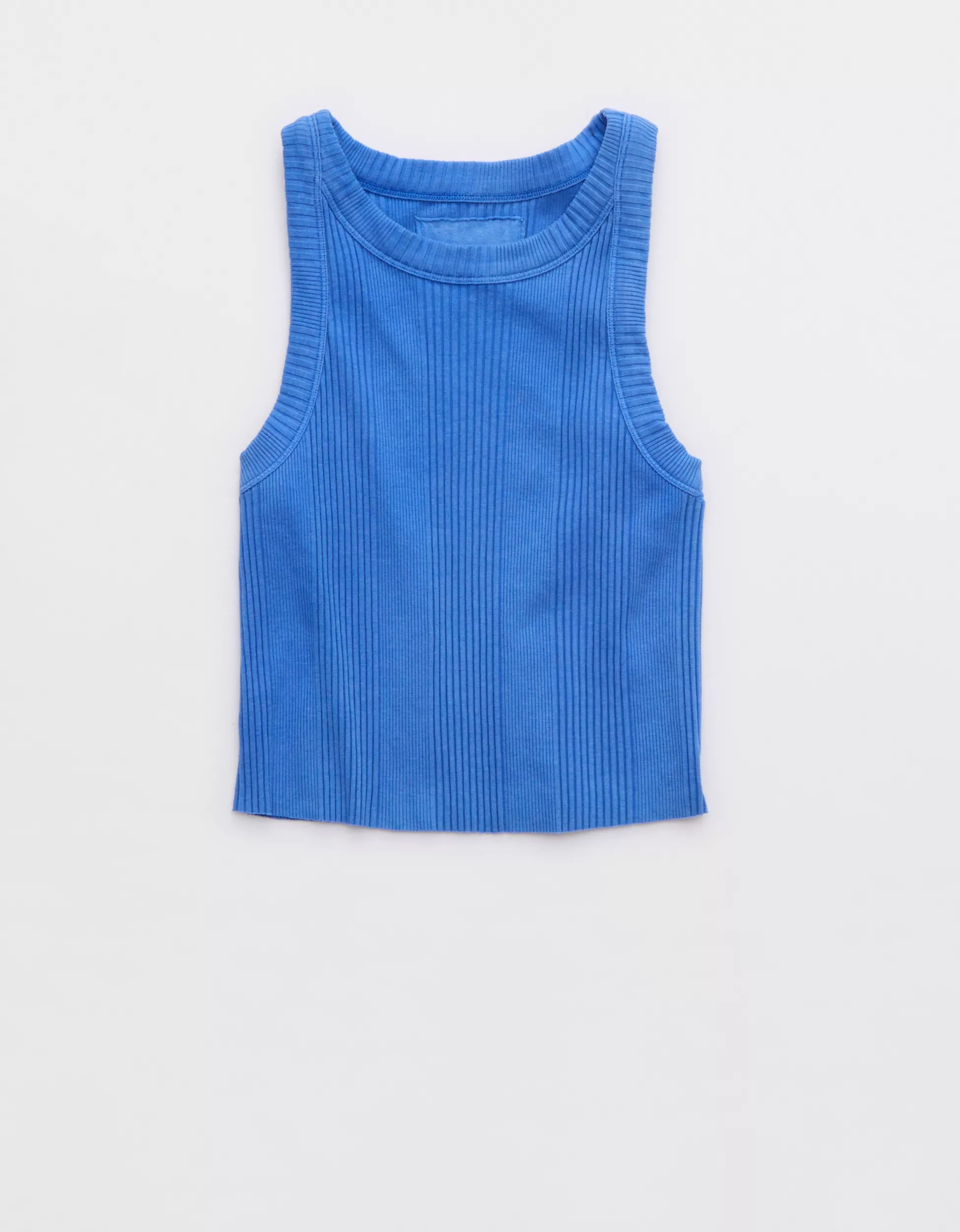 Aerie Textured Free Spirit Ribbed Tank Top | Aerie
