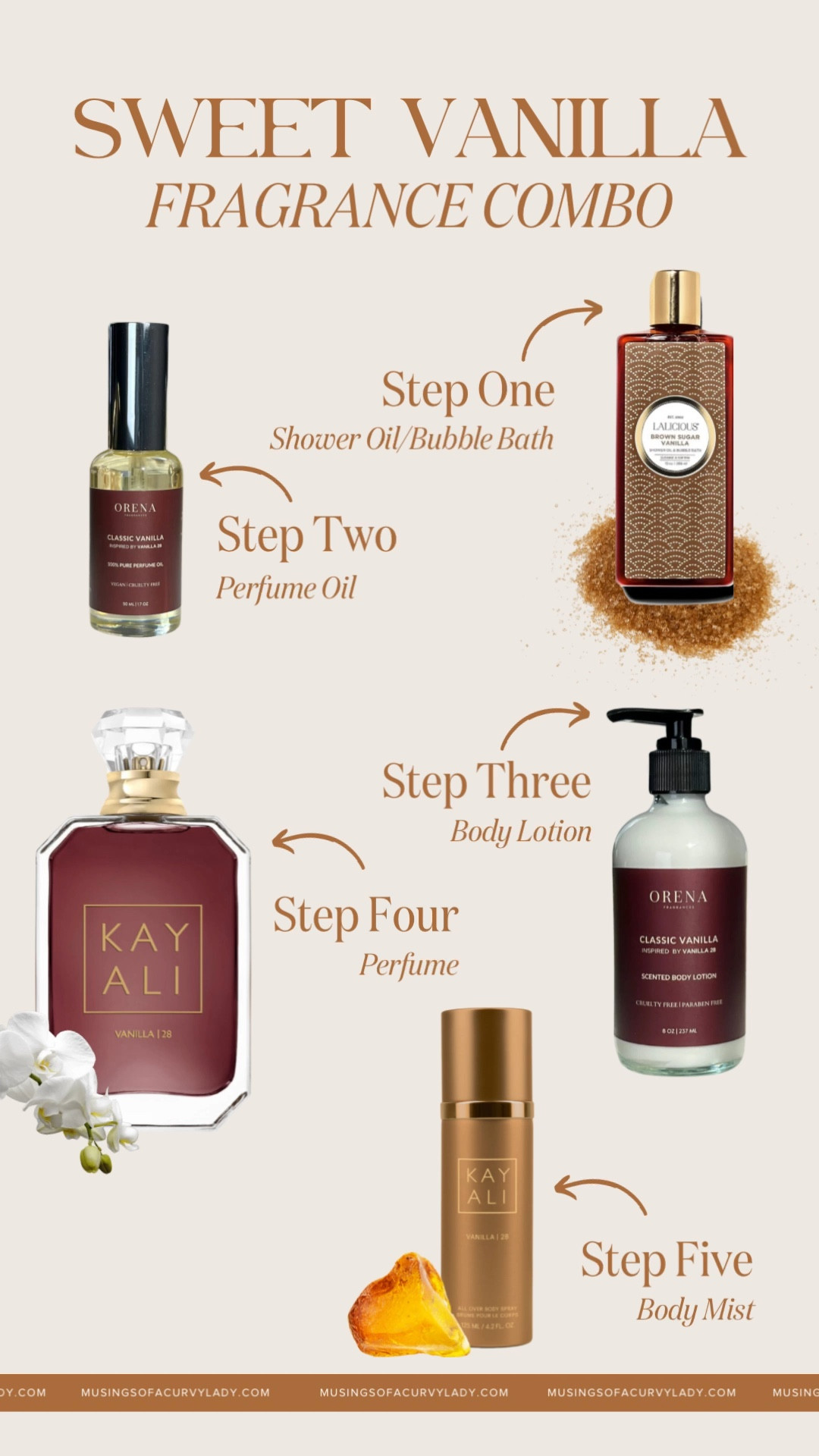 The sweetest vanilla combo you’ll ever find! Seriously, this is unmatched. Once you mix body wash with matching lotion and perfume, you’ll never go back!✨

Orena fragrances are not linkable but use code THAMARR10 and support this black owned business!🙌✨


#perfume #fragrancecombo #scent #springperfume #vanilla #sweetperfume #kayali #bodywash #vanillabodyoil

#LTKBeauty #LTKFindsUnder50 #LTKFindsUnder100