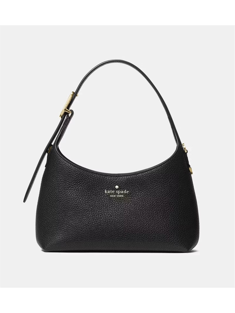 Kate Spade Women's 454 Mini Crossbody Bag in Pebbled Leather Black | Walmart (US)