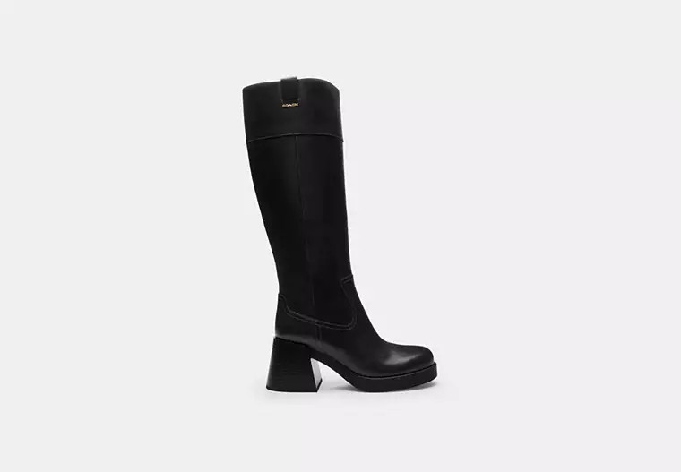 Block Heel Tall Boot | Coach Outlet CA