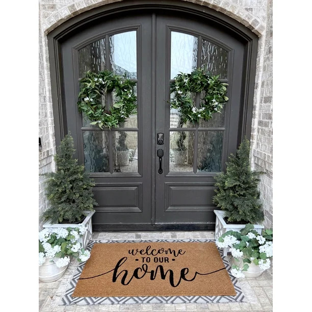 My Texas House Welcome to Our Home Coir Doormat, 30" x 48" | Walmart (US)