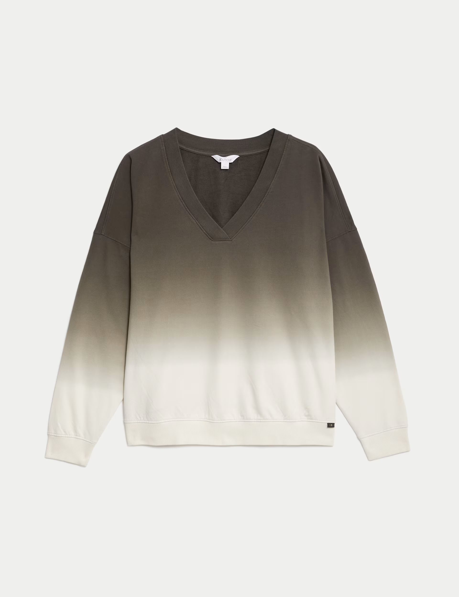 Pure Cotton Ombre Lounge Sweatshirt | Marks & Spencer (UK)