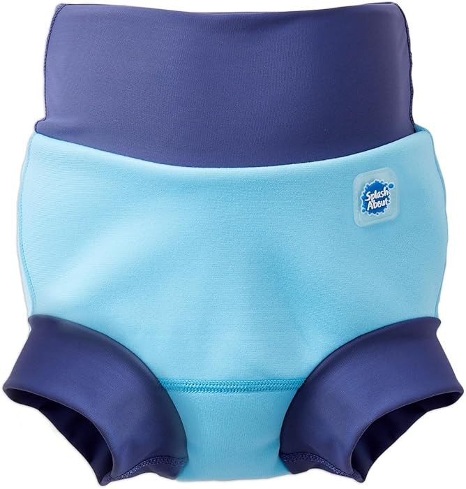Splash About Happy Nappy Reusable Swim Diaper,Blue Cobalt, 2-3 Years | Amazon (US)