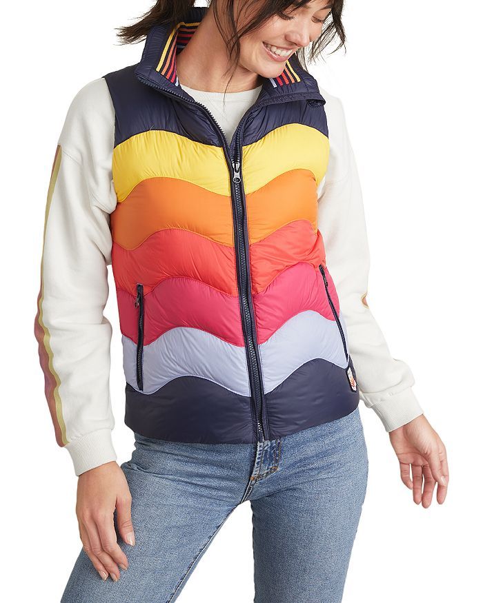 Rainbow Striped Puffer Vest | Bloomingdale's (US)
