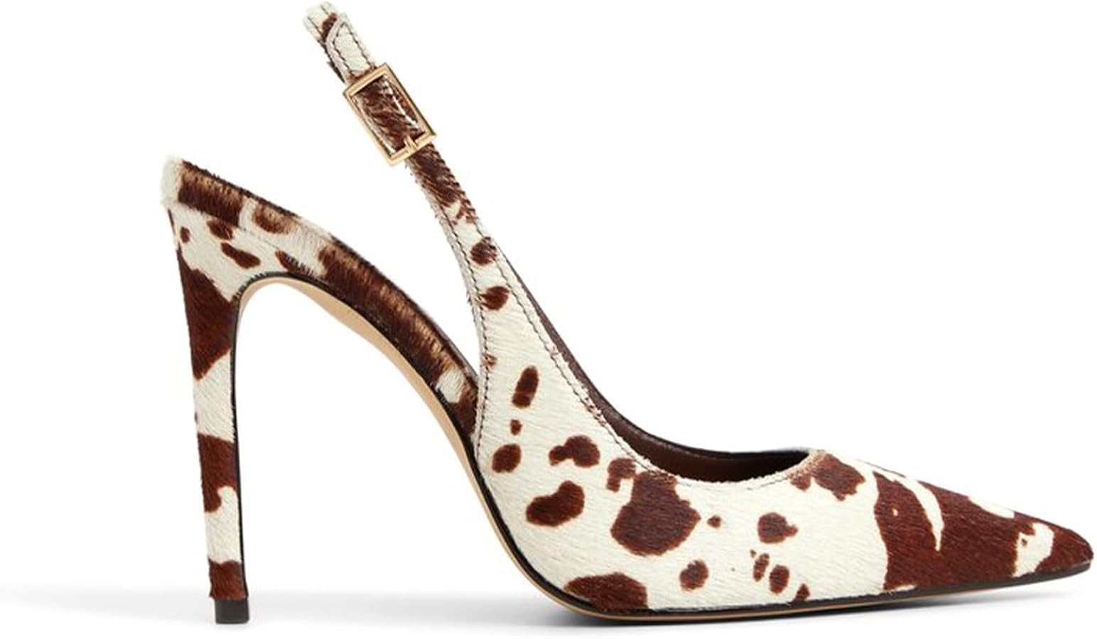 Women's Slingback Heels Closed Pointed Toe Stiletto High Heels Buckle Slip on Dressy Sexy Pump Sh... | Amazon (US)