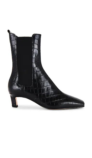 Kaleo Alli Leather Ankle Boots in Black | Revolve Clothing (Global)